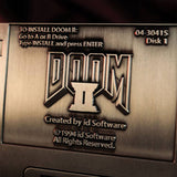 Doom II floppy disk replica antique silver edition 88mm (British brand)