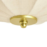 Argos Home scalloped uplighter flush ceiling light natural, UK version