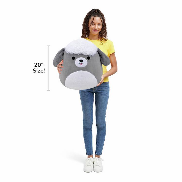 Squishmallows Arnold Sheepdog soft toy 20 inch (British brand)