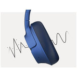 Fresh 'n Rebel Clam Fuse over-ear ANC headphones in blue, imported from the UK