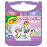 Argos Crayola Pastel Colour and Create Case Colouring Set- Buy online at McGrocer