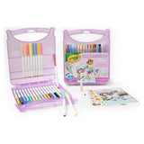 Crayola Pastel Colour Create Case Supertip markers paper (British brand)