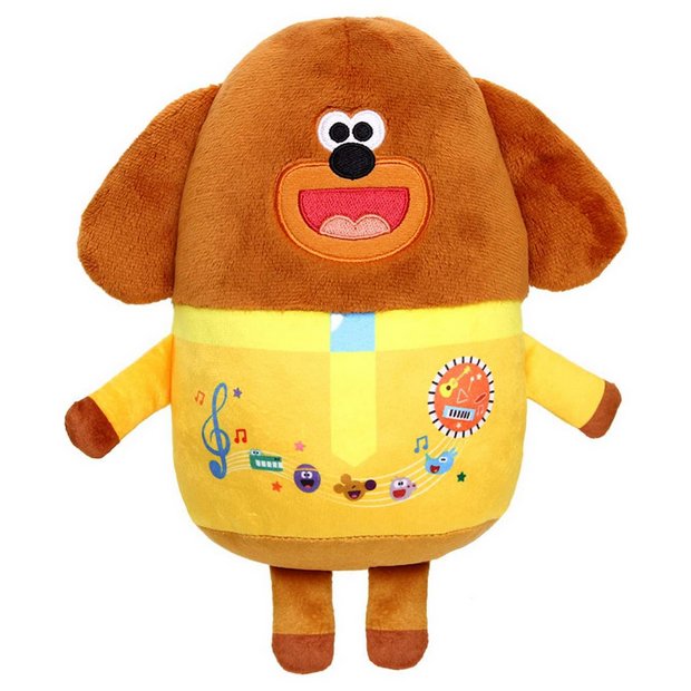 Hey Duggee talking plush toy with musical badge - British product
