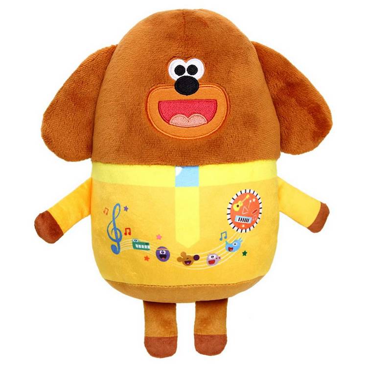 Hey Duggee talking plush toy with musical badge - British product