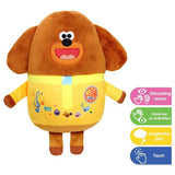Hey Duggee talking plush toy with musical badge - British product