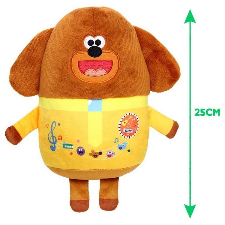 Hey Duggee talking plush toy with musical badge - British product