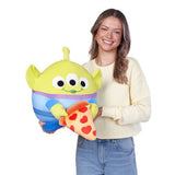 Snackles Disney Alien with pizza soft toy 14 inch, imported from the UK