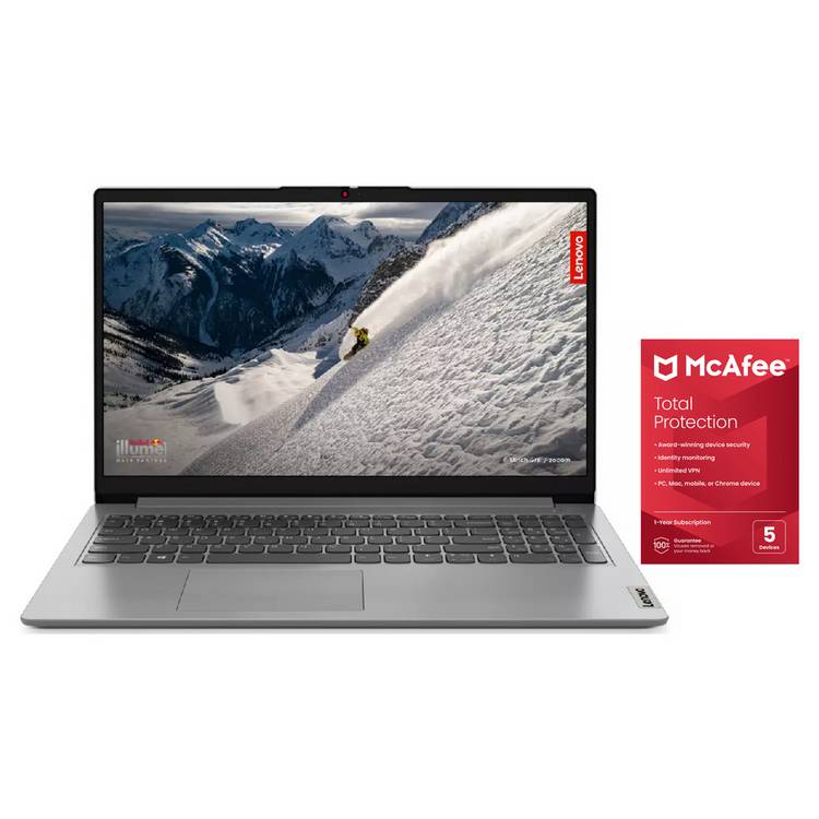Lenovo IdeaPad 1 15.6 Ryzen 5 laptop, imported from the UK