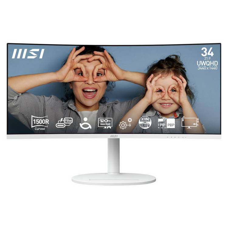 MSI Modern MD342CQPW 34in monitor, UK version