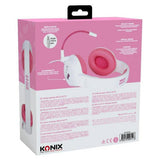 Konix Hello Kitty wired gaming headset white pink (British brand)