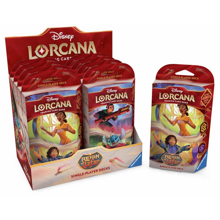 Disney Lorcana trading card game starter deck - British product
