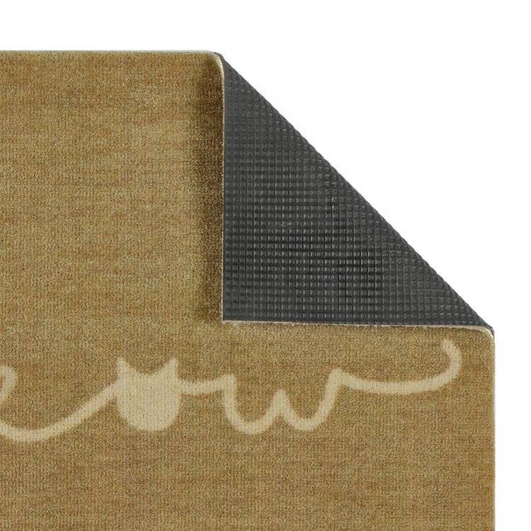 Howler & Scratch Meow beige doormat 50x75cm, UK version