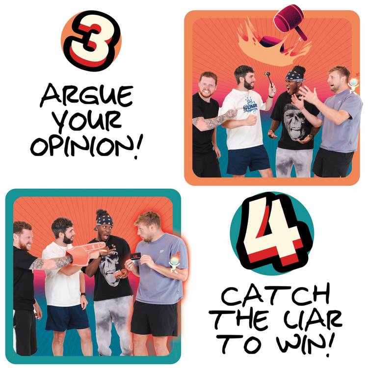 Sidemen Games Too Far Confessions Game party card box (British brand)
