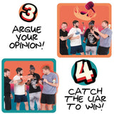 Sidemen Games Too Far Confessions Game party card box (British brand)