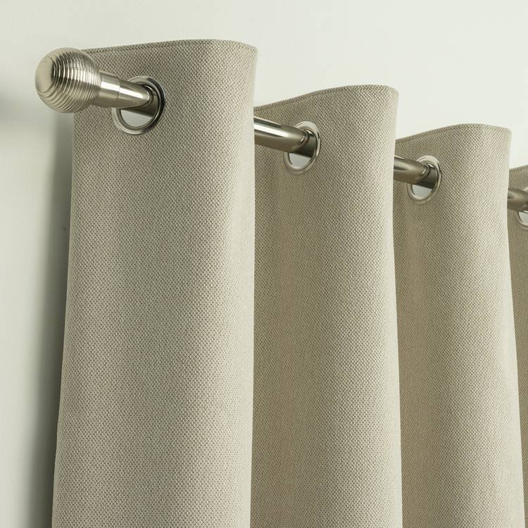 Habitat blackout curtains textured eyelet 117x137cm - British product