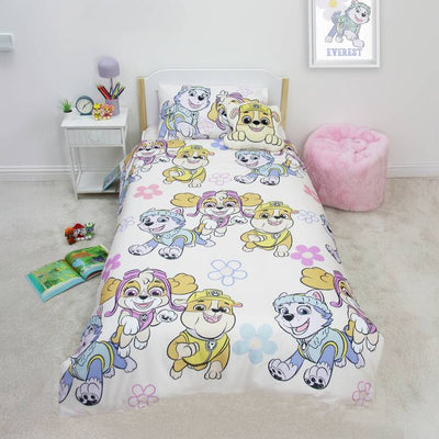 Argos Paw Patrol Sketchy Girl White Kids Bedding Set - Single- Buy online at McGrocer