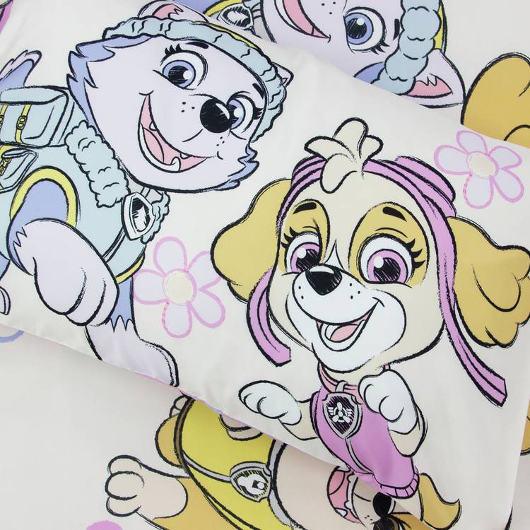 Paw Patrol single kids bedding set, UK version