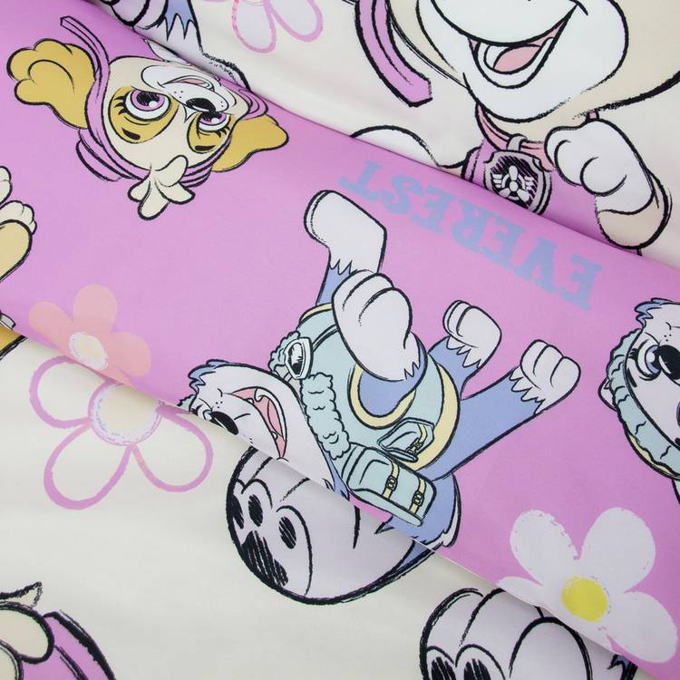 Paw Patrol single kids bedding set, UK version