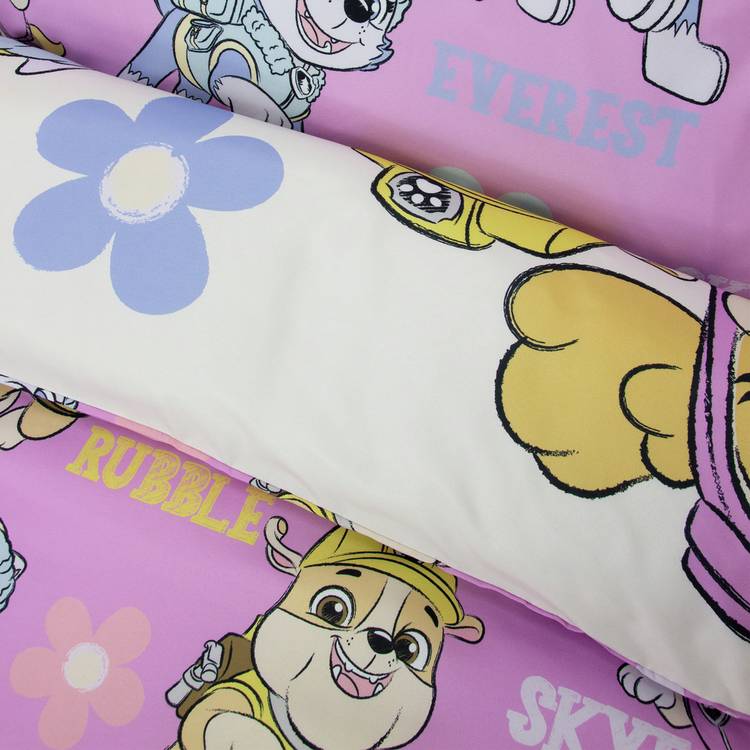 Paw Patrol single kids bedding set, UK version