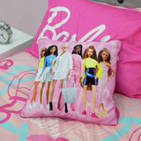 Argos Barbie Figures Printed Cushion - Pink 40x40cm- Buy online at McGrocer