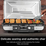 Ninja Sizzle Pro XL Health Grill with grill and flat plates (British brand)