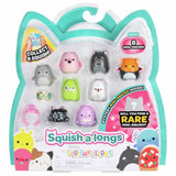 Squishmallows Squish-a-longs mini figures 8-pack, imported from the UK