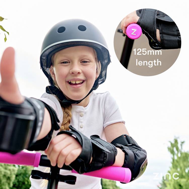 Zinc Trace big wheel folding scooter pink, UK version