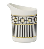 Villeroy & Boch porcelain cream jug with geometric design, 170ml (British brand)