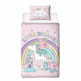 Peppa Pig toddler bedding set pink reversible (British brand)