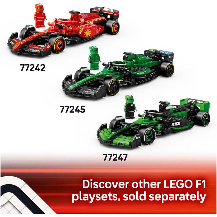 LEGO Williams Racing FW46 F1 race car building set, UK version