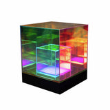 Menkind Holographic Cube Desk Lamp USB powered - British product
