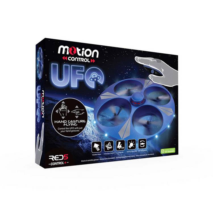 Menkind UFO quadcopter hand gesture toy, imported from the UK
