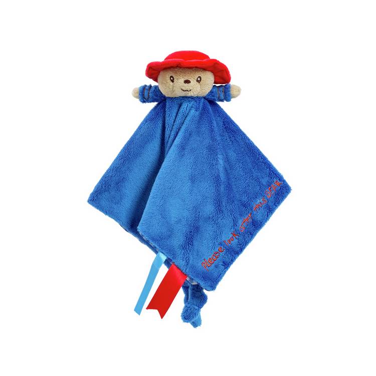 Paddington comforter bear soft toy, imported from the UK
