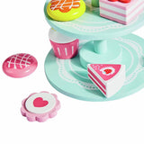 Chad Valley wooden cake stand toy, imported from the UK