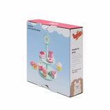 Chad Valley wooden cake stand toy, imported from the UK