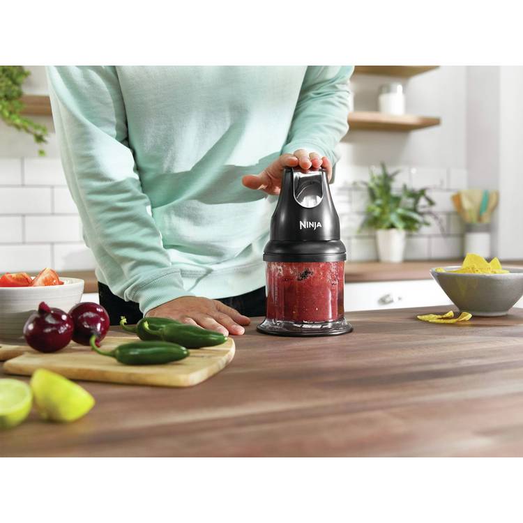 Ninja Express Chopper 200W in black and grey - British product