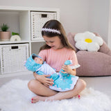 Tiny Treasures Sleepy Dino baby doll 44cm - British product