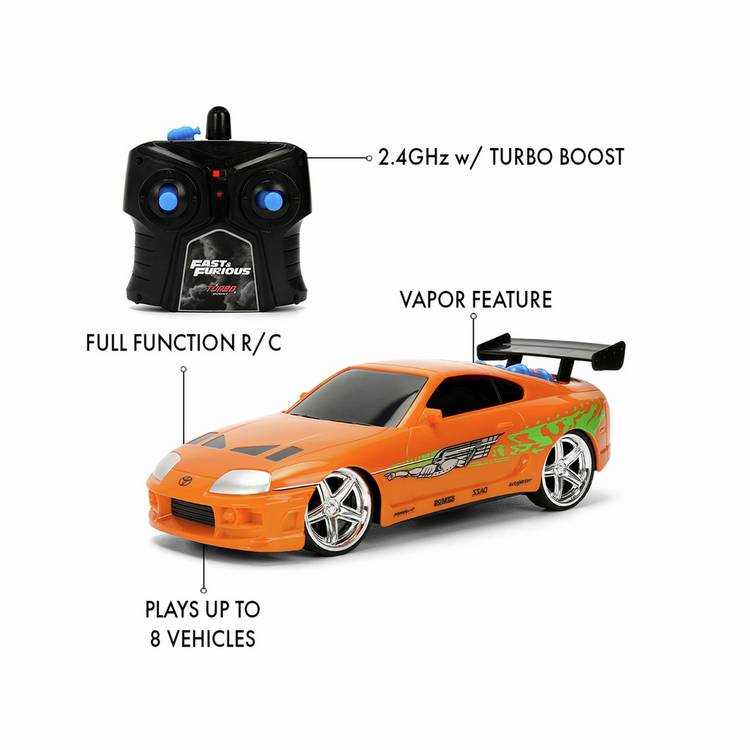 Fast & Furious Toyota Supra RC car 1:24 scale - British product