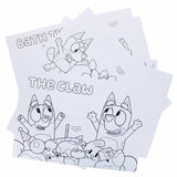 Bluey Activity Set with colouring and puzzles, UK version