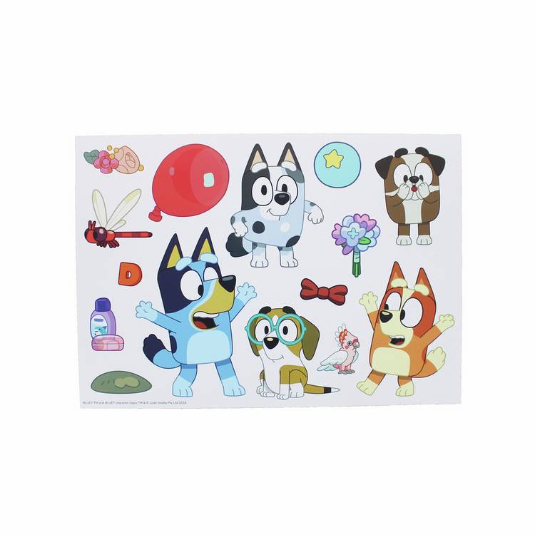 Bluey Activity Set with colouring and puzzles, UK version