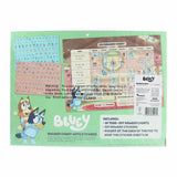 Bluey reward chart sticker sheets - British product
