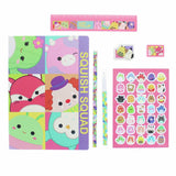 Squishmallows filled stationery set with notebook and pen (British brand)