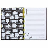 Pokémon Pikachu hardback A5 wire notebook, UK version