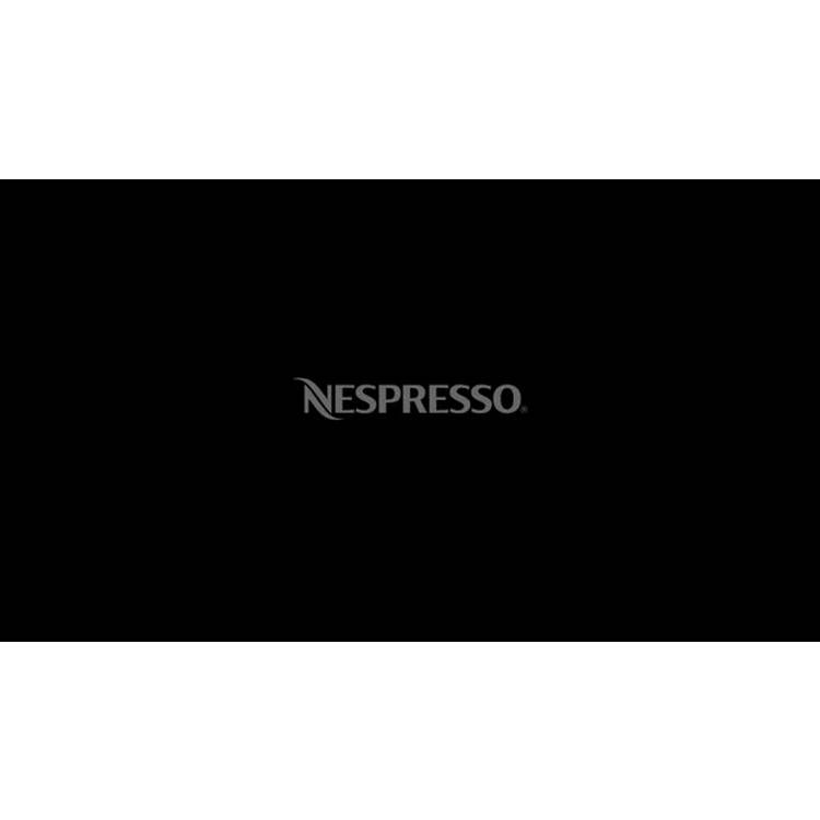 Nespresso coffee pod machine silver, imported from the UK