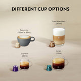 Nespresso coffee pod machine silver, imported from the UK