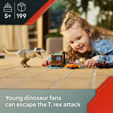 LEGO building toy T. rex River Escape - British product