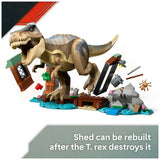 LEGO building toy T. rex River Escape - British product