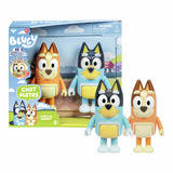Argos Bluey Chat Mates Chilli and Bandit Action Figure 2 Pack 18cm- Buy online at McGrocer