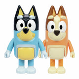 Bluey Chat Mates Chilli and Bandit action figures 2-pack (British brand)