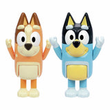 Bluey Chat Mates Chilli and Bandit action figures 2-pack (British brand)